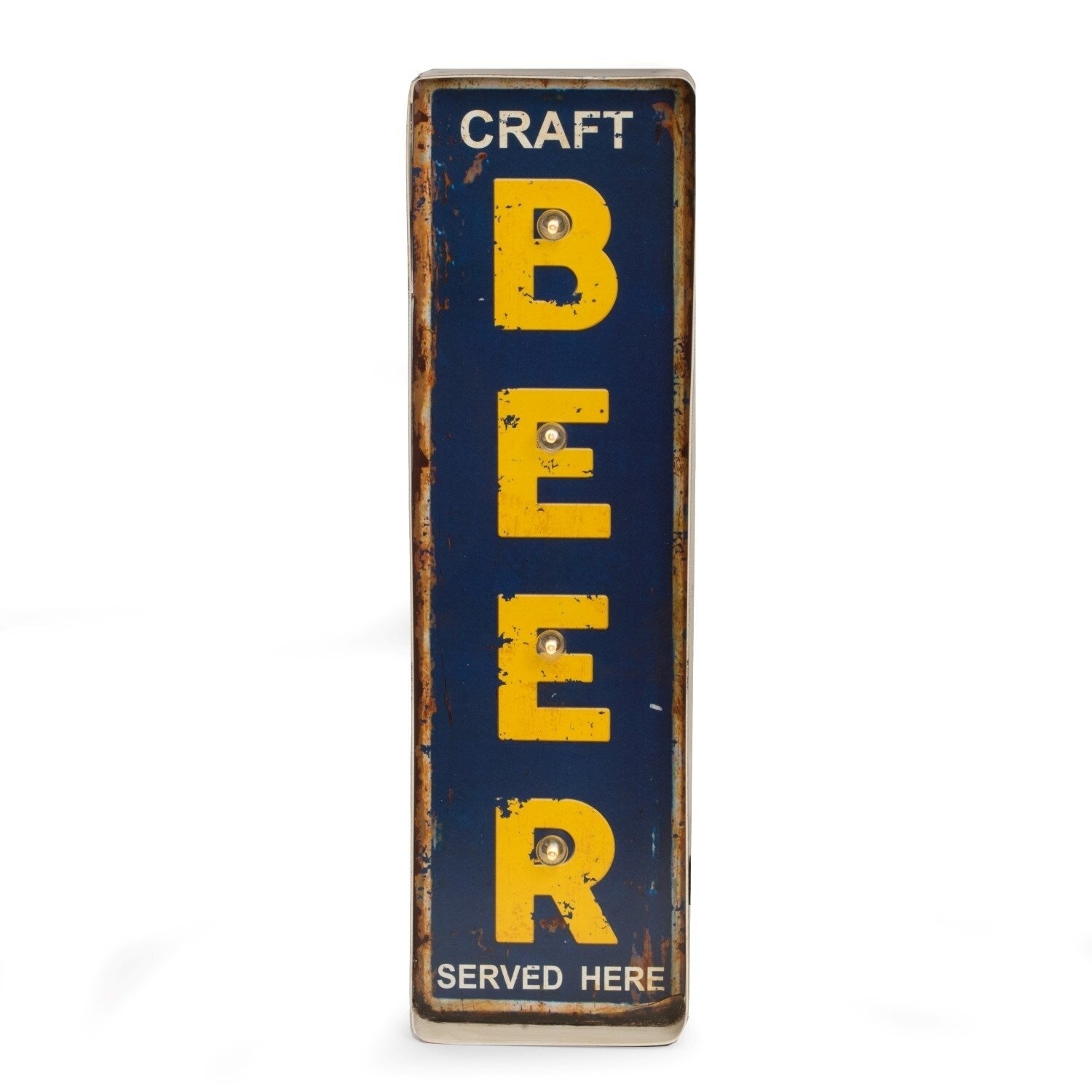 Craft Beer Metal Sign