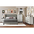 Craftporch Chic Light Grey Bedroom Set With Nightstand Dresser And Chest