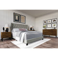 Craftporch Elegance Bedroom Set With Two Brown Nightstand And Dresser