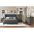 Craftporch Modern Blue Bedroom Set With Nightstand Dresser And Chest