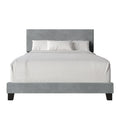 Craftporch Sophisticated Velvet Upholstered Bed