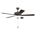 Craftmade Ecf1115 Eos 5 Blade Indoor Led Ceiling Fan With Frosted