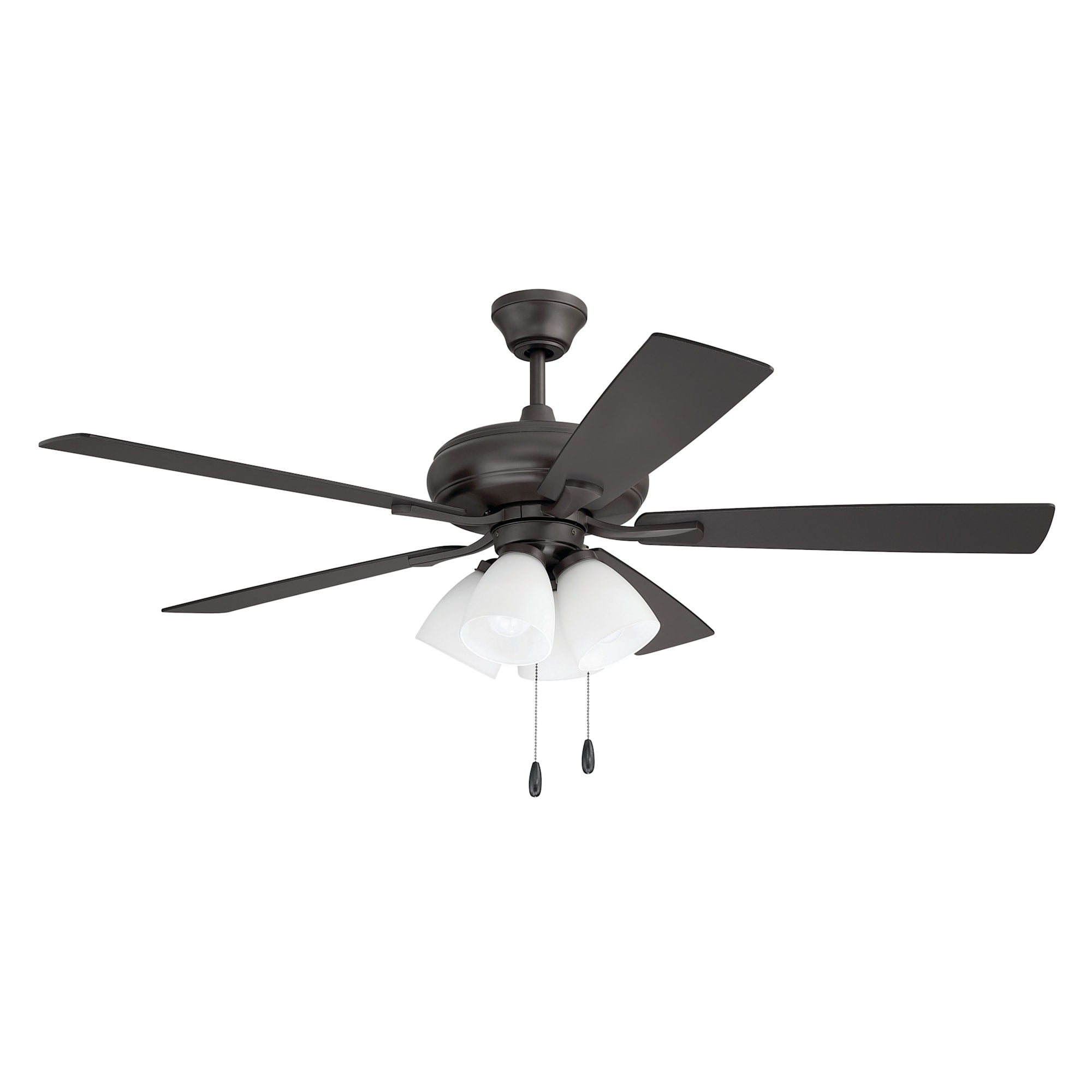 Craftmade Ecf1145 Eos 5 Blade Indoor Led Ceiling Fan With 4 Frosted