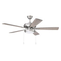 Craftmade Ecf1195 Eos 5 Blade Indoor Led Ceiling Fan With Frosted