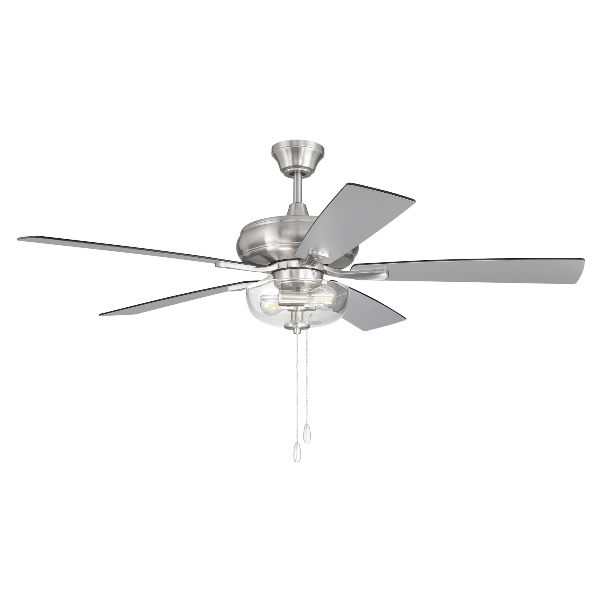 Craftmade Ecf2015 Eos 5 Blade Indoor Led Ceiling Fan With Clear Glass