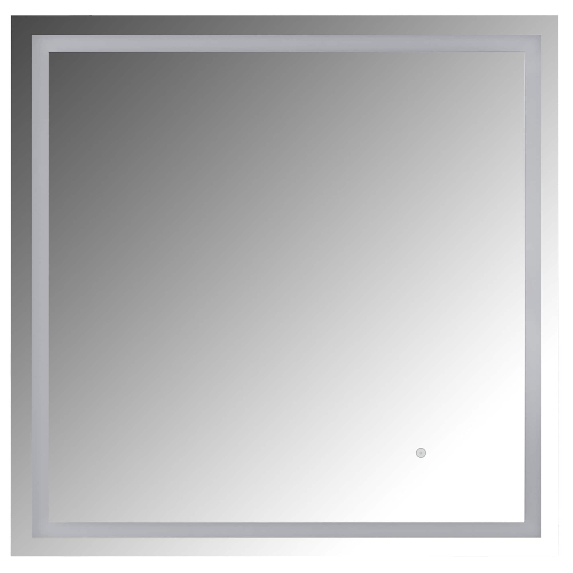 Craftmade Mir3610 3C Dwight 36 Square Flat Glass And Pvc Frameless