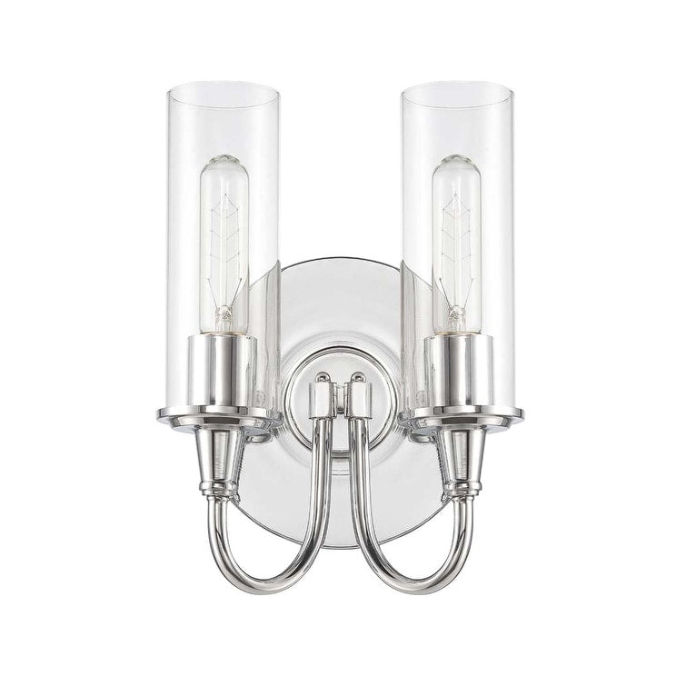 Craftmade 38062 Modina 2 Light Bathroom Vanity Light 8 Inches Wide N A
