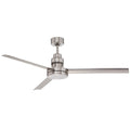 Craftmade Mnd543 Mondo 54In 3 Blade Indoor Outdoor Ceiling Fan Blades And Remote Included
