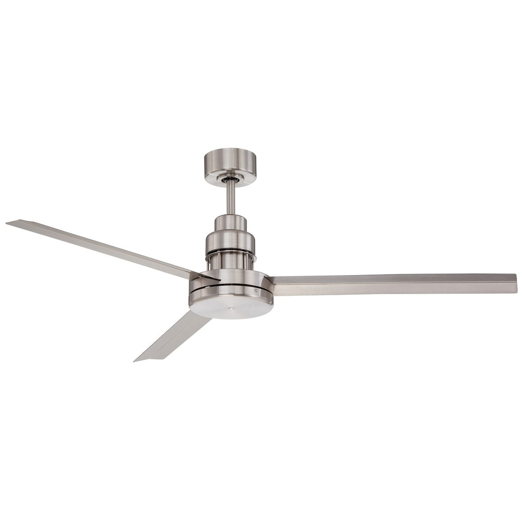 Craftmade Mnd543 Mondo 54In 3 Blade Indoor Outdoor Ceiling Fan Blades And Remote Included