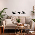 Cranes Metal Wall Decor For Home And Outside Wall Mounted Wall Art Decor Set Of 3