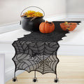Crawling Halloween Spider Lace Table Runner N A