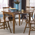 The Gray Barn Mendosa Tobacco Brown Drop Leaf Dining Table