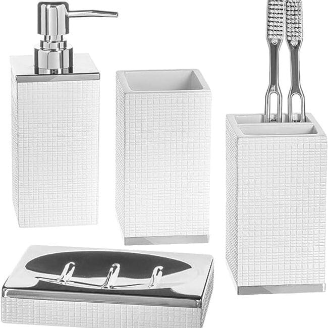 Estella 4 Pcs Bathroom Accessory Set