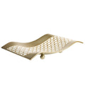 Creative Scents White And Gold Resin Lattice Centerpiece Dish