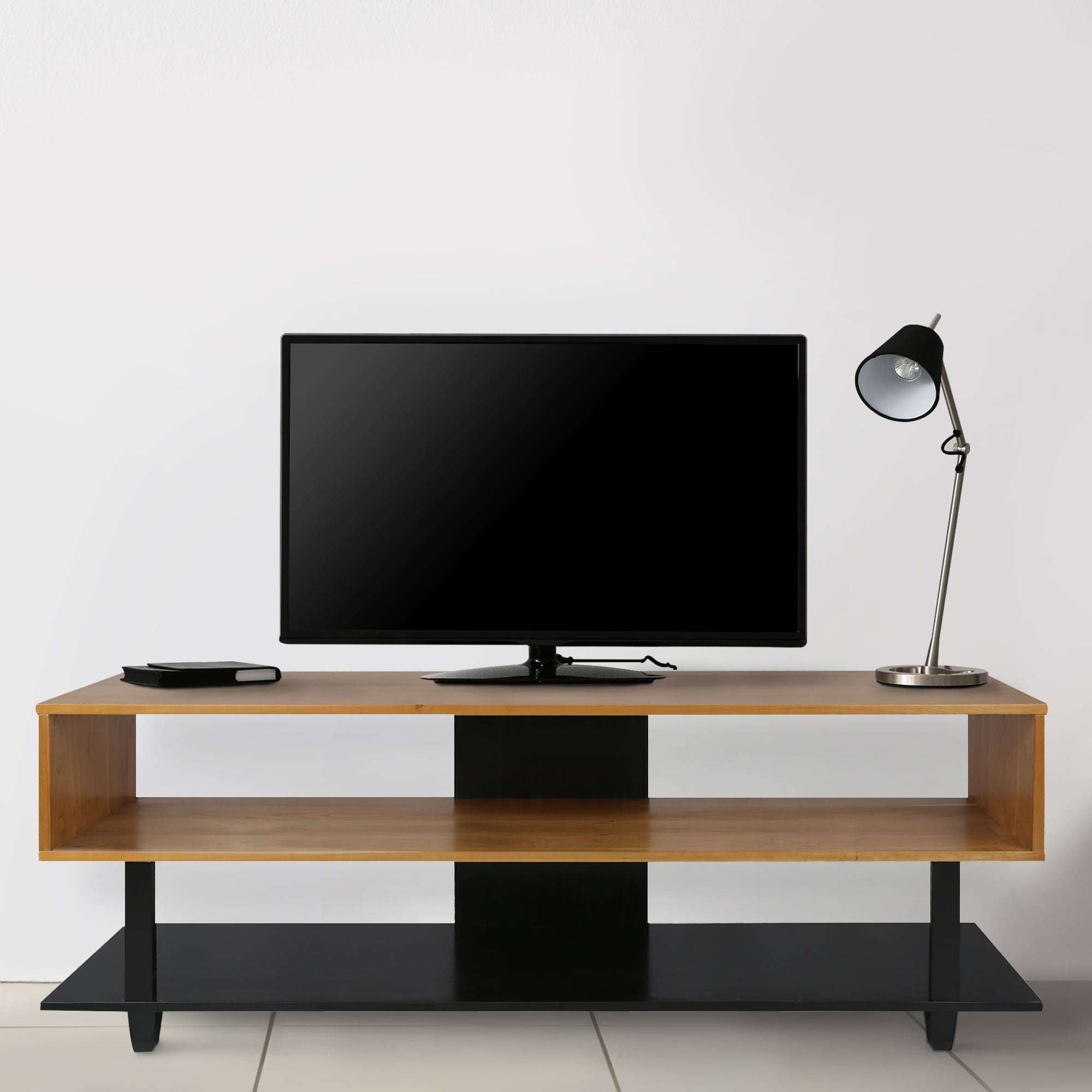Creek Tv Stand With Solid American Cherry