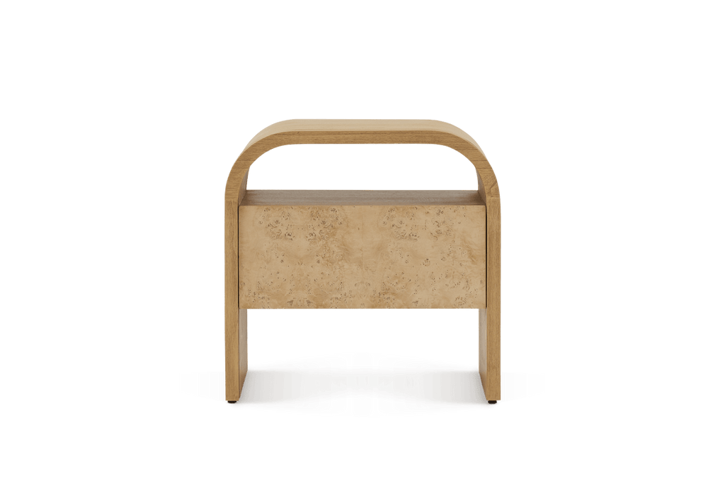 Crescent 1-Drawer Nightstand