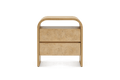 Crescent 2-Drawer Nightstand