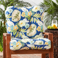 Havenside Home Crescent 21 Inch X 42 Inch Outdoor Seat Back Chair Cushion