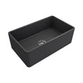 Crestwood 30 Classic Single Bowl Apron Fireclay Sink Charcoal