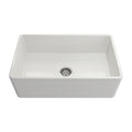 Crestwood 30 Classic Single Bowl Apron Fireclay Sink White