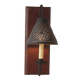 Crestwood Sconce In Plantation Red