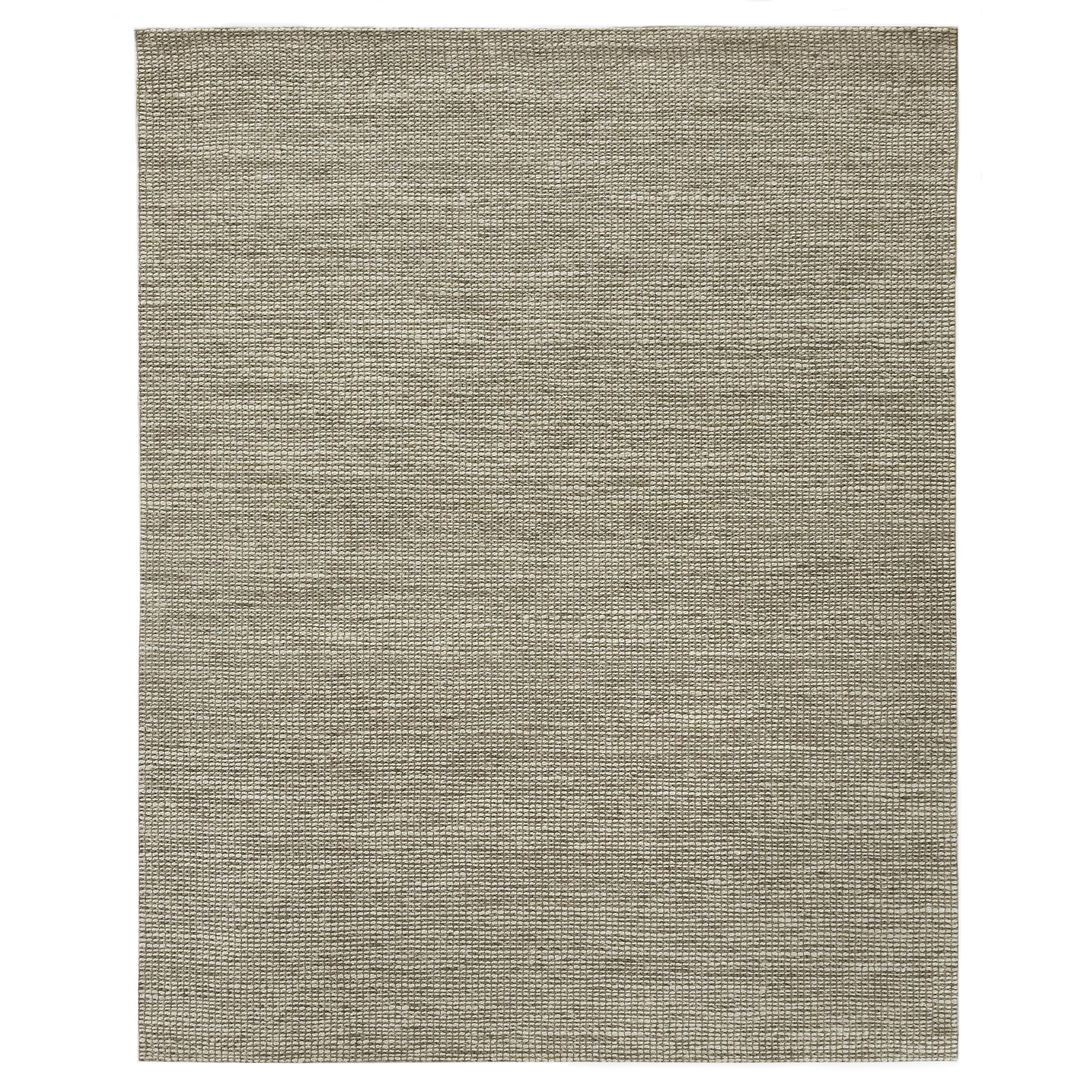 Crestwood Flatweave Wool Jute Brown Area Rug 9 X 12