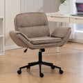 Criss Cross Chair With 5 Gear Adjustable Armrests Wheels Ergonomic Thickened Backrest Swivel Desk Chair For Home Office