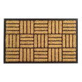 Criss Cross Coir Door Mat 30 X 18