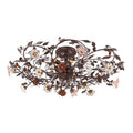 Cristallo 6 Light Semi Flush