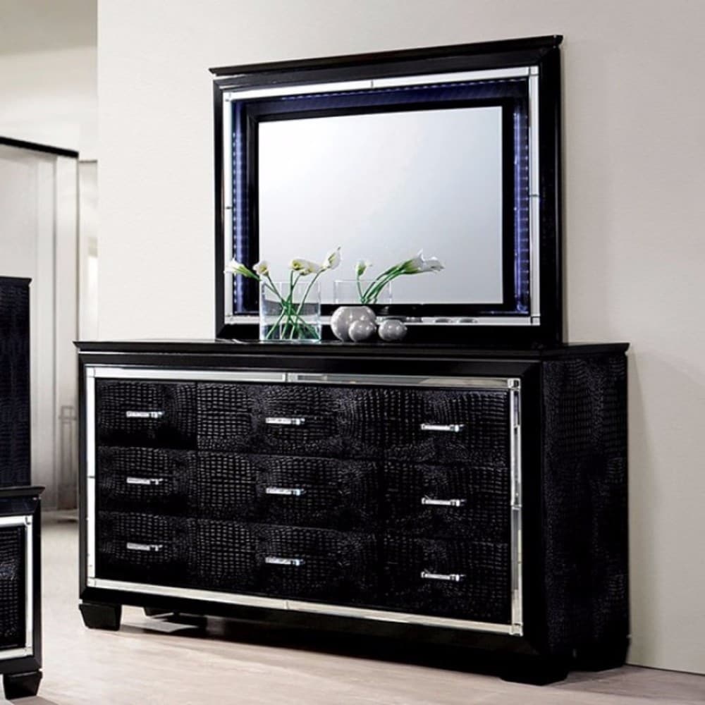 Wooden Dresser Black
