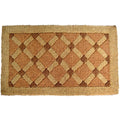 Cross Board Coir Door Mat