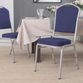 Hercules Series Crown Back Stacking Banquet Chair