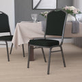 Hercules Series Crown Back Vein Frame Stacking Banquet Chair