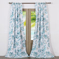 Cruz Coastal Curtain Panel Pair With Tiebacks Set Of Two Panels