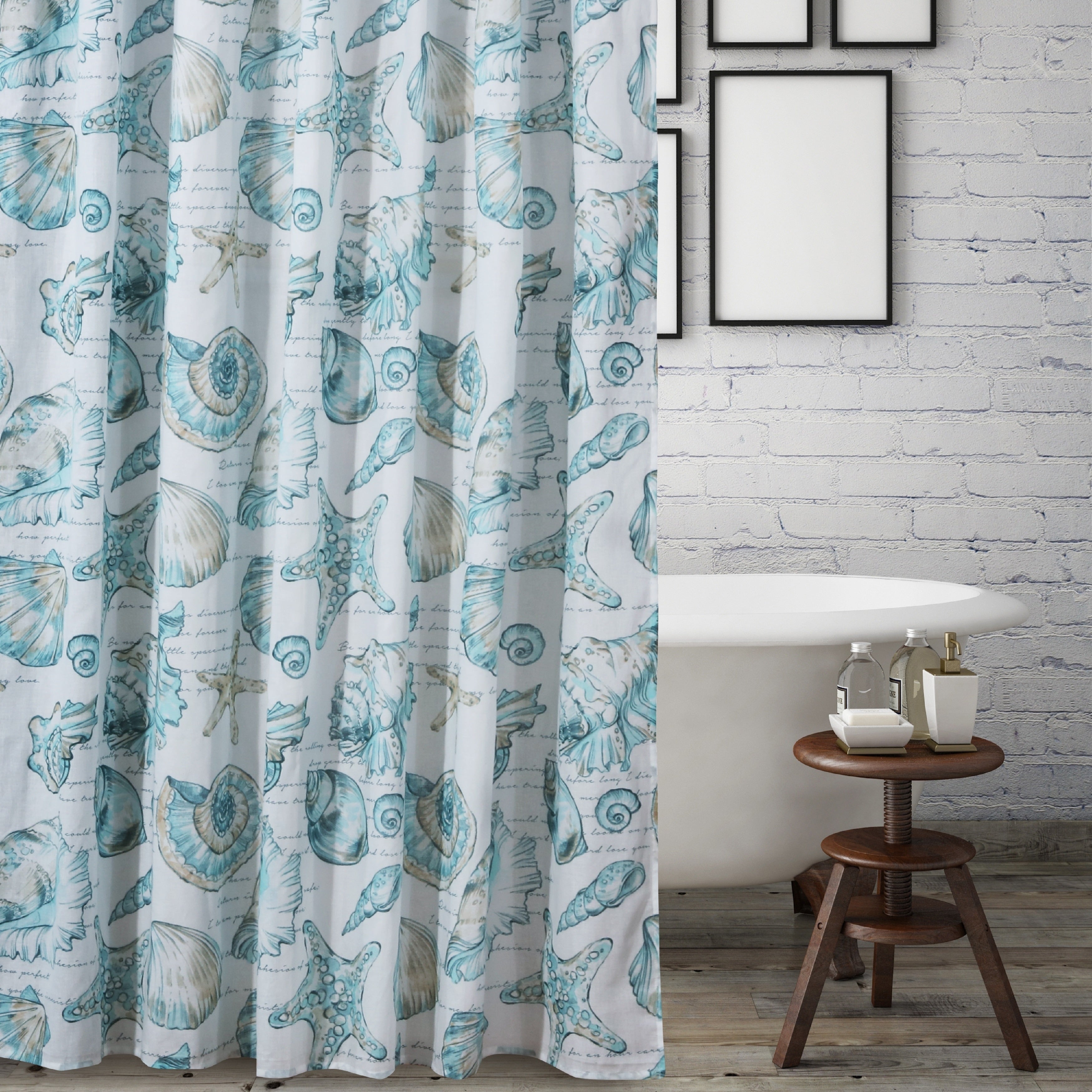 Cruz Coastal Shower Curtain