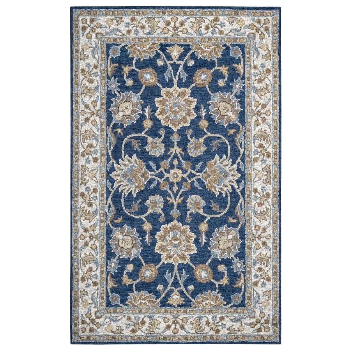 Rizzy Home Ashlyn Collection Hand Tufted Wool Accent Rug 3 X 5 3 X 5
