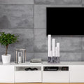 Cylinders 3 Light Table Lamp