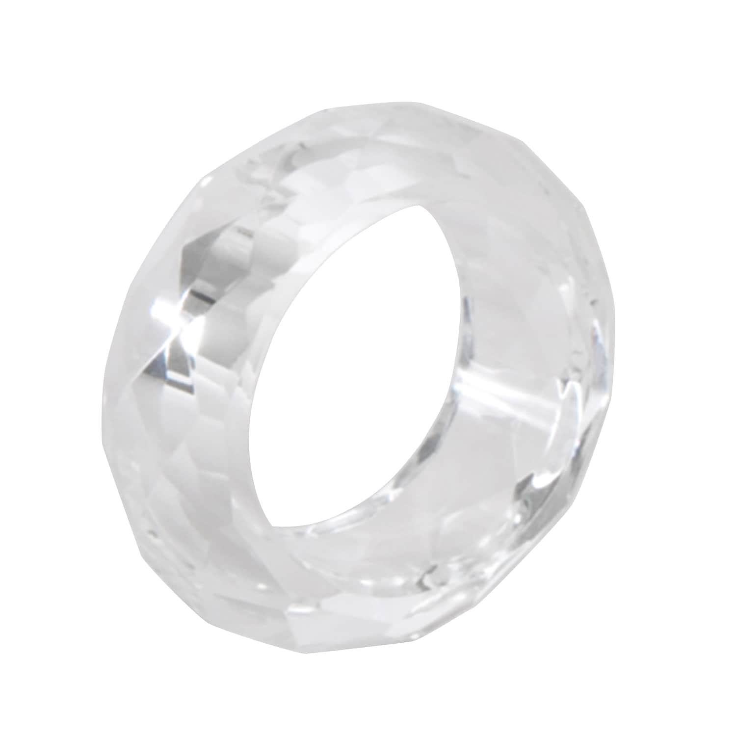 Crystal Napkin Ring Set Of 4