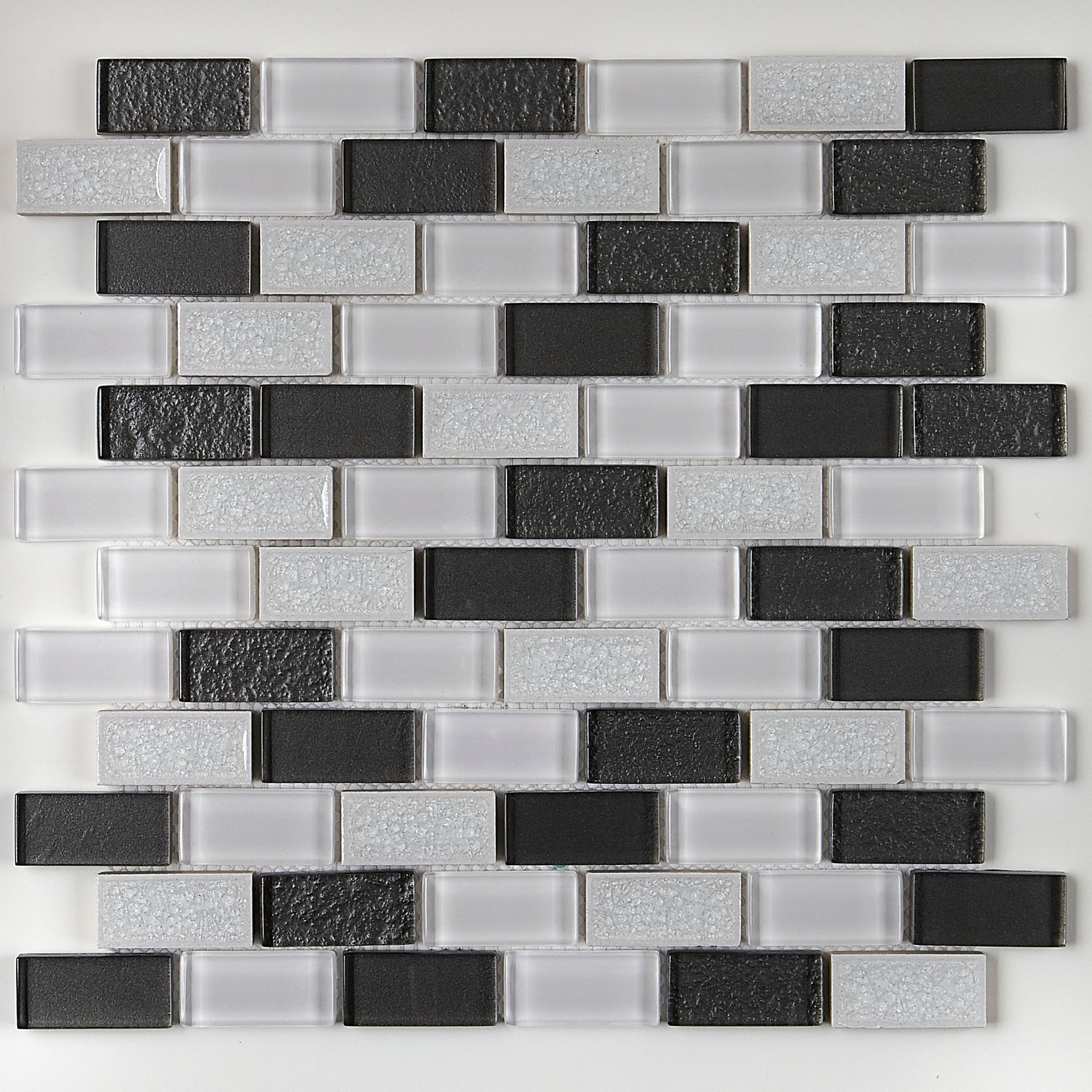Crystal Shores 2X1 Brickjoint Mosaic Diamond Delta 12.75 X 11.75