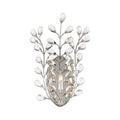 Crystique 14 High 1 Light Sconce Polished Chrome 14 Inch Tall