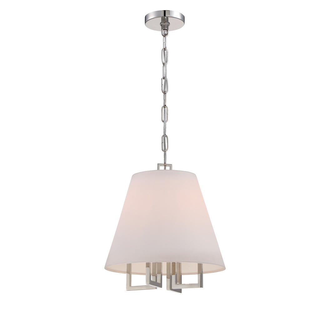 Libby Langdon Westwood 4 Light Polished Nickel Pendant