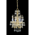 Crystorama Lighting Group Imperial 4 Light 12 Wide Chandelier With