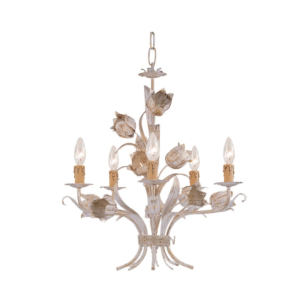 Crystorama Lighting Group Southport 5 Light 20 Wide Chandelier With
