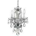 Crystorama Lighting Group Traditional Crystal 4 Light 11 Wide