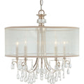 Crystorama Lighting Group 5625 Hampton 5 Light 24 Wide Drum