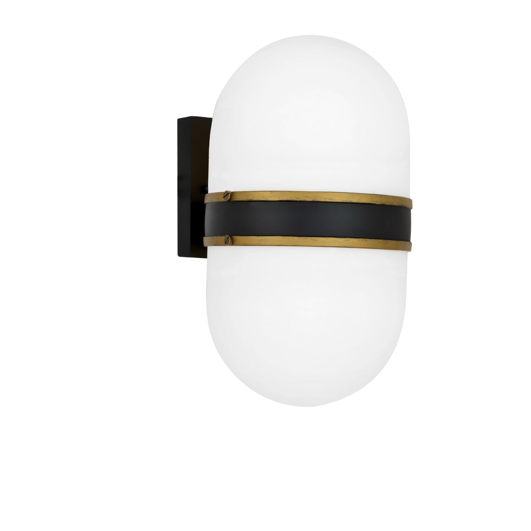 Crystorama Lighting Group Cap 8504 Brian Patrick Flynn For Capsule 2 Light 13.25 T Outdoor Wall Sconce W A Frosted Glass Shade