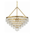 Crystorama Lighting Group Calypso 8 Light 24 Wide Chandelier With
