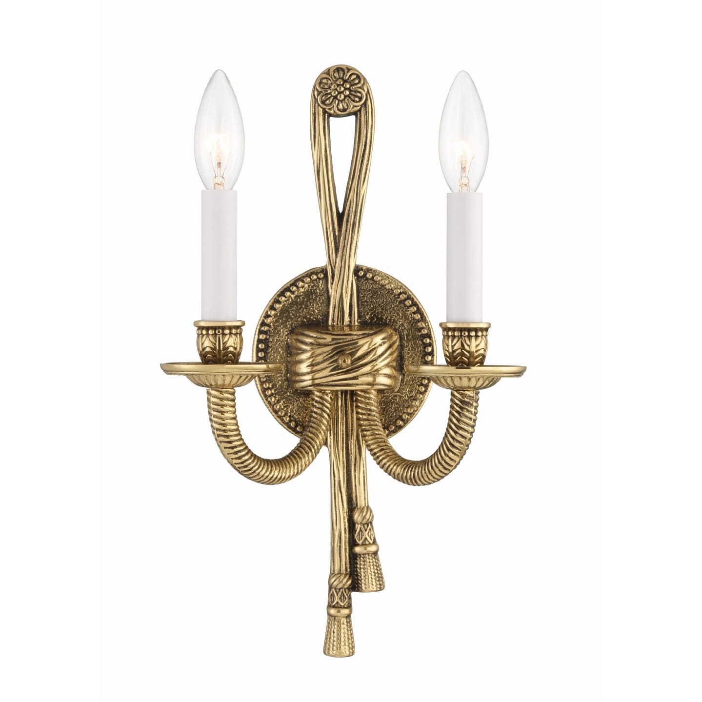 Crystorama Lighting Group Cortland 2 Light 8 Wide Wall Sconce