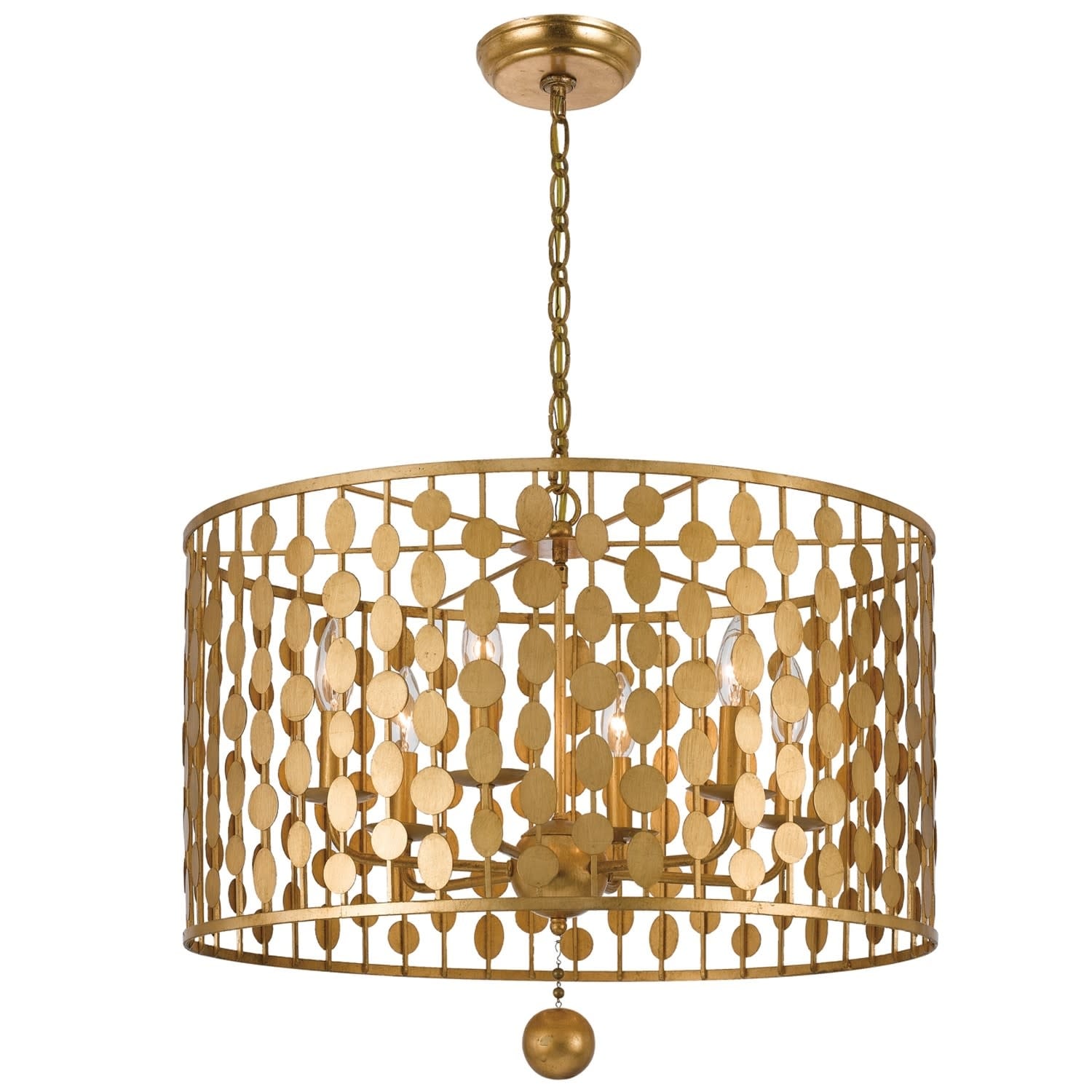 Crystorama Lighting Group Layla 6 Light 23 3 4 Wide Chandelier