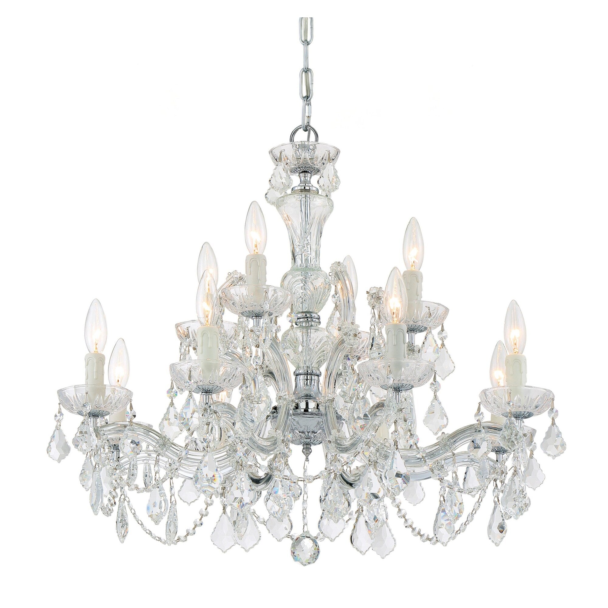 Crystorama Lighting Group Maria Theresa 12 Light 30 Wide Chandelier